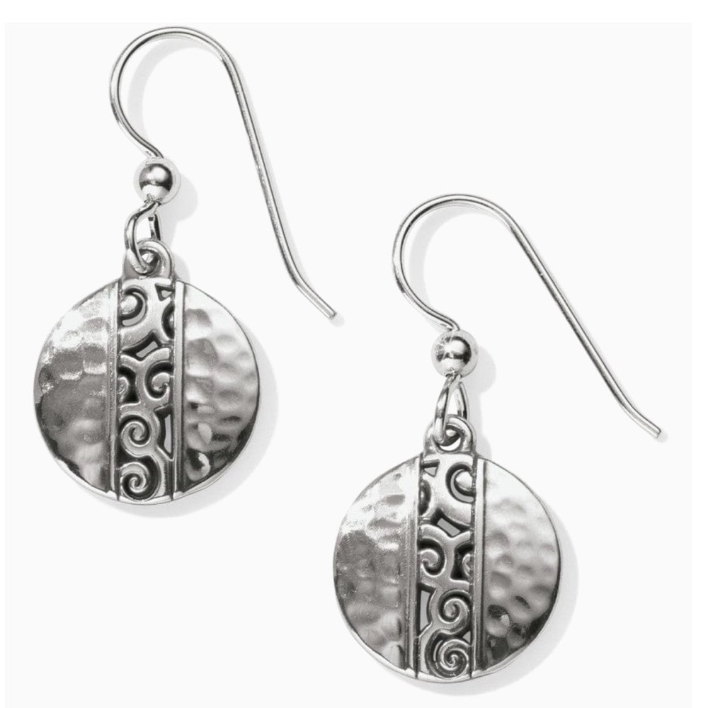 Brighton Mingle Disc French Wire Earrings - Picture 2 of 3